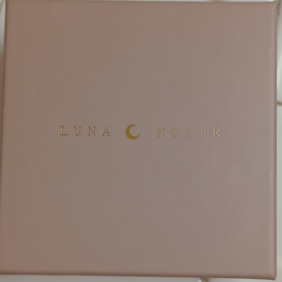 2 Luna Norte Gold plated Necklaces With 14kt gold plated 16” and 17” chains w/ - Picture 10 of 10